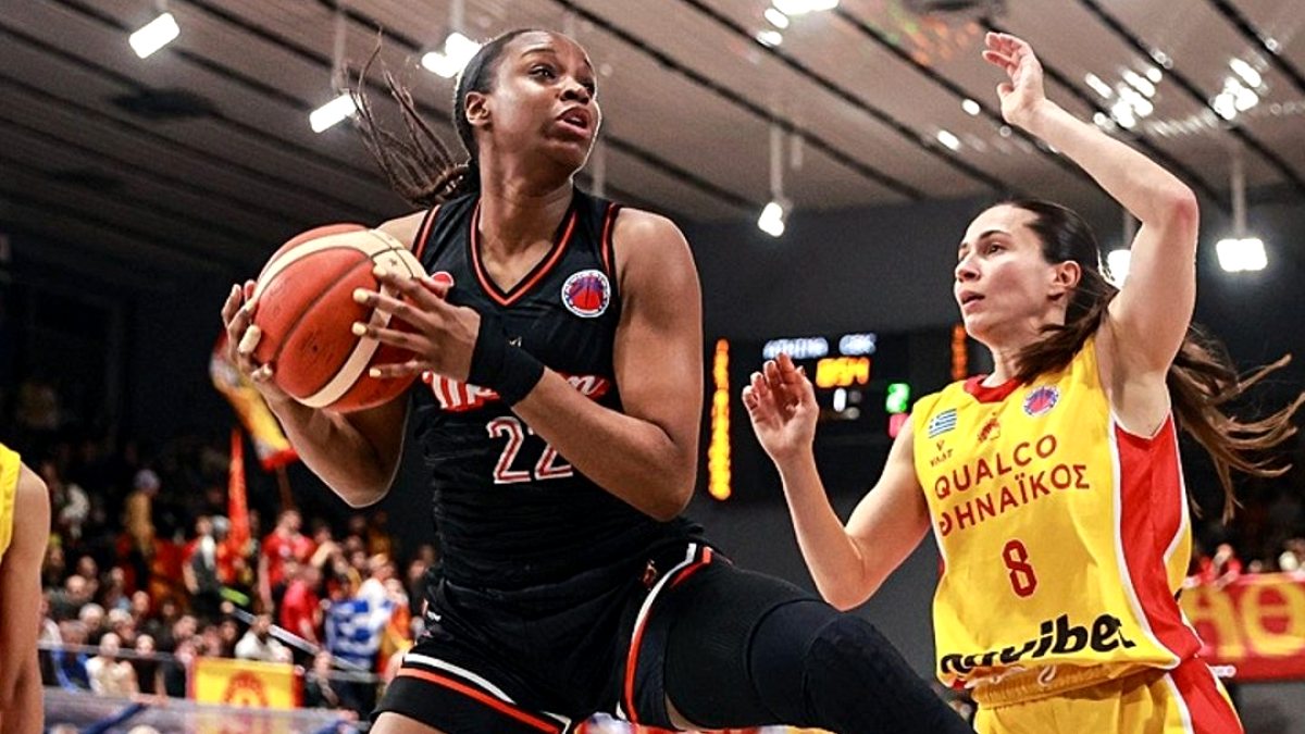 ÇİMSA ÇBK Mersin, deplasmanda Yunanistan temsilcisi Athinaikos Qualco'yu 85-80 yendi