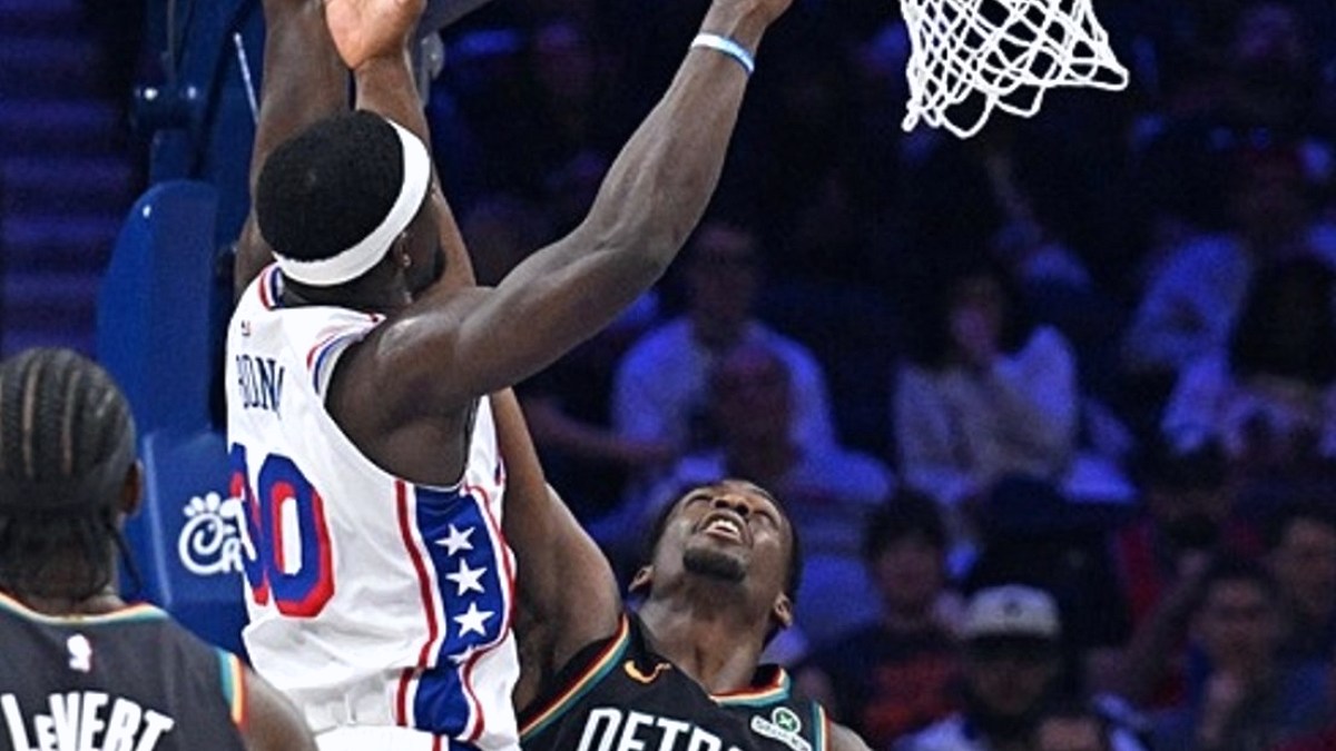NBA'de Pistons, 76ers'ı yenerek Doğu Konferansı liderliğini garantileyen taraf oldu