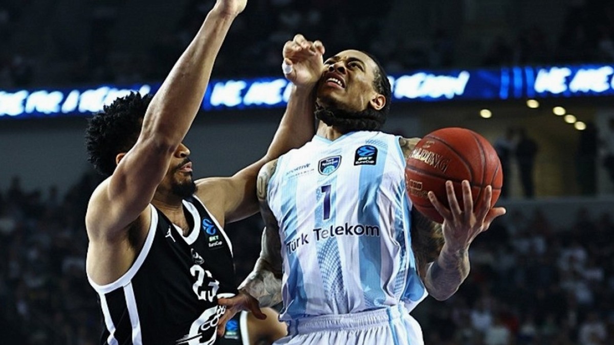 Türk Telekom Basketbol Takımı, Fransa temsilcisi Cosea JL Bourg'a 76-73 mağlup oldu