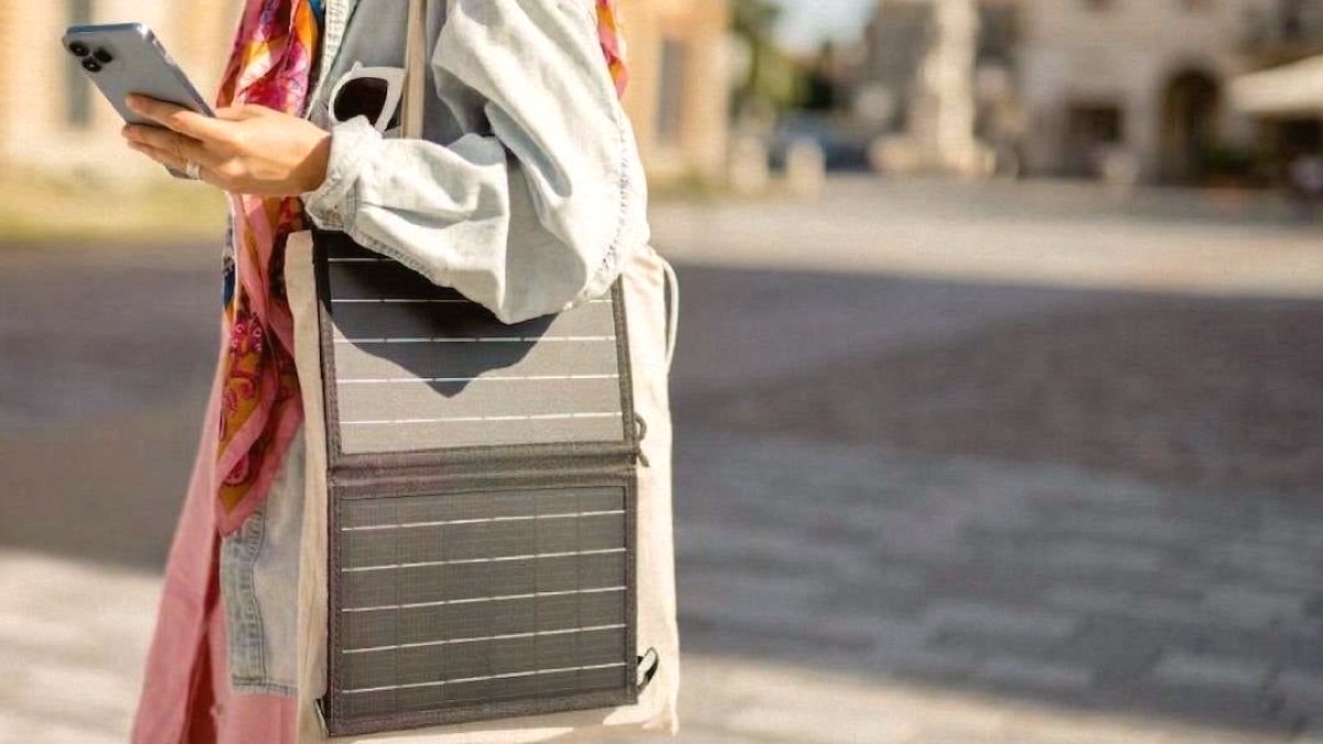 Kolunuzdaki çanta bedava elektrik üretecek