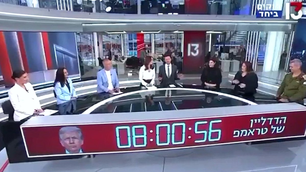 İsrail basını bombardıman için geri sayım başlattı