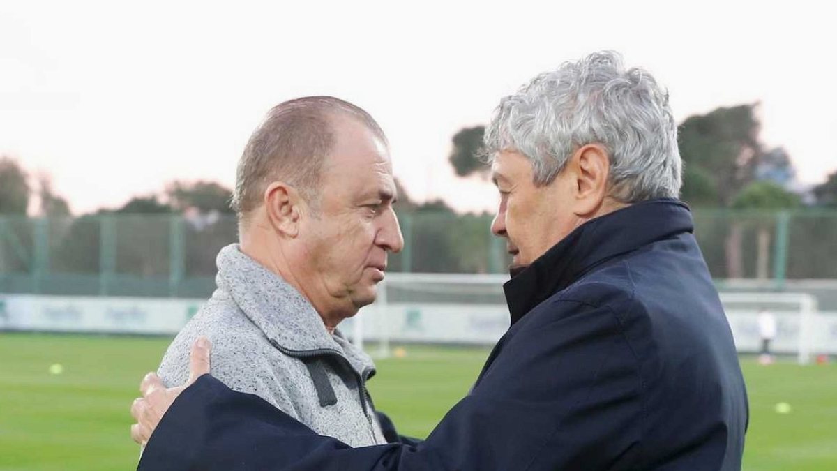 Fatih Terim'den Mircea Lucescu'ya veda!