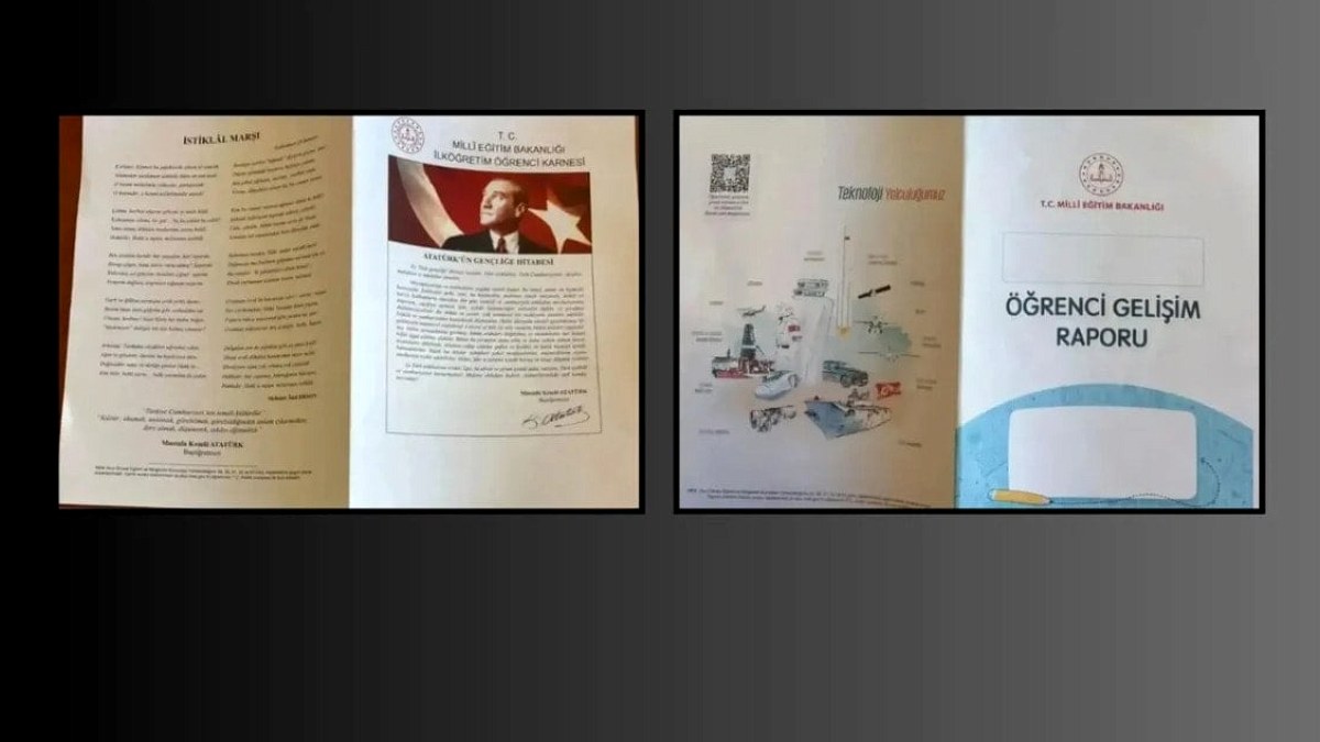 Atatürk, 1 ve 2'nci sınıf karnelerinden çıkarıldı! Tepki çeken karar