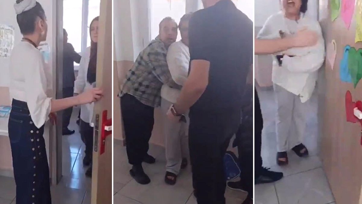 Öğrencinin annesi okulu bastı! Kadın öğretmene ders sırasında saldırı