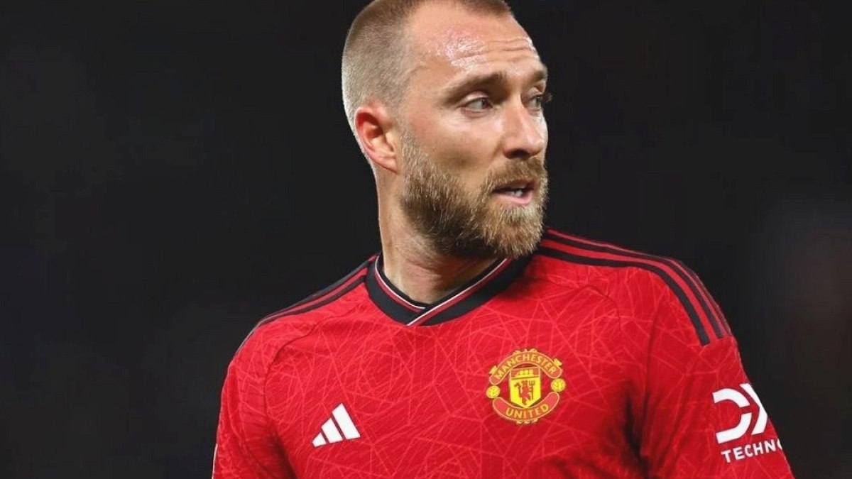Christian Eriksen Manchester United'a veda etti!