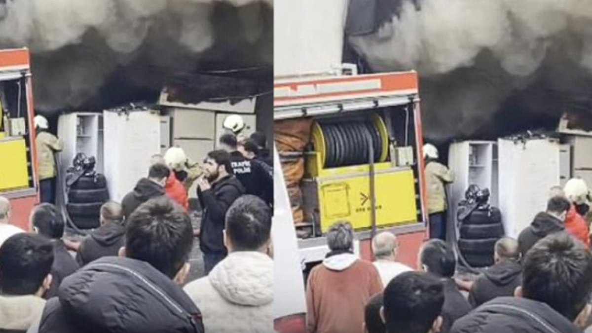 Alevlerin yuttuğu dükkanda can pazarı: Ölümden duvarı delerek kaçtılar