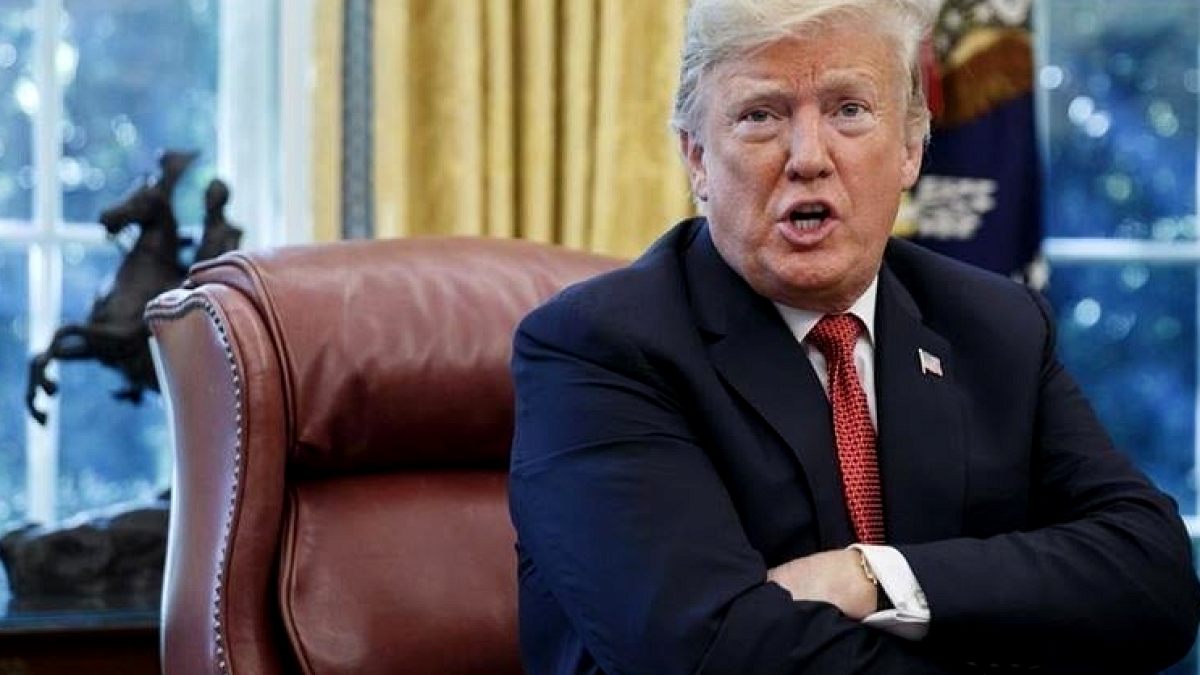 Görüşmelerinde ortasında Trump'tan dikkat çeken paylaşım