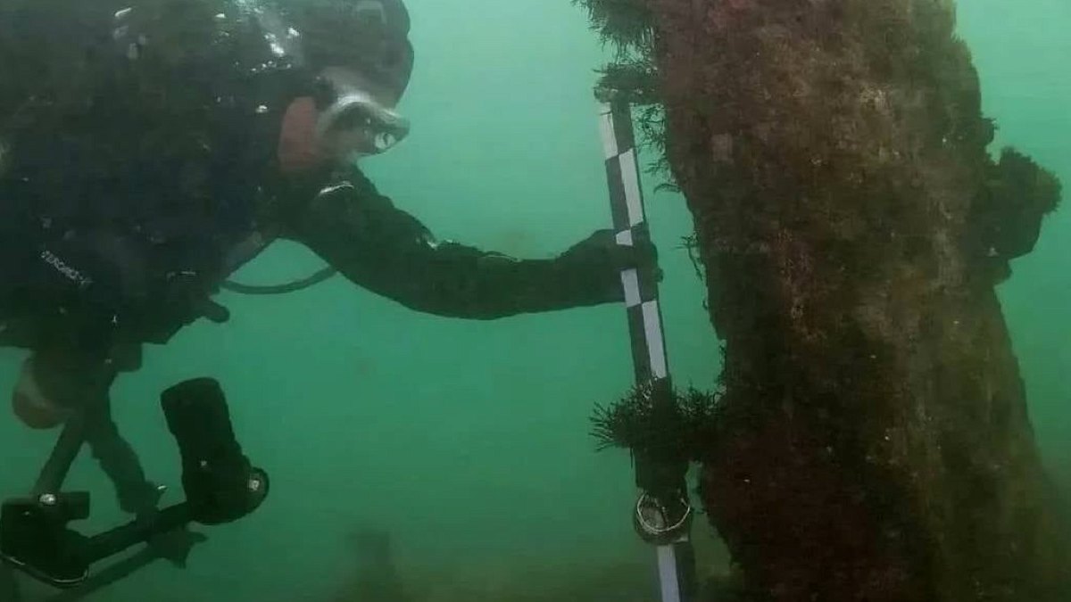 Türkiye'de sular altında kalan 2400 yıllık şehir bulundu