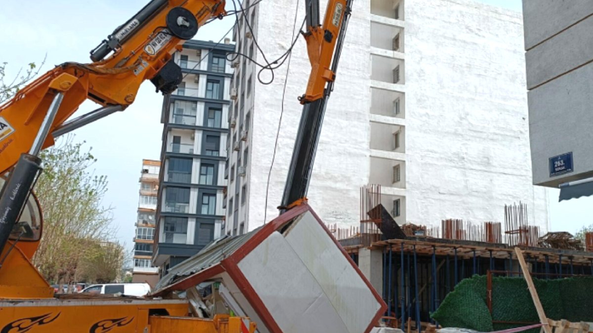 Vincin taşıma kolu kırıldı, facianın eşiğinden dönüldü