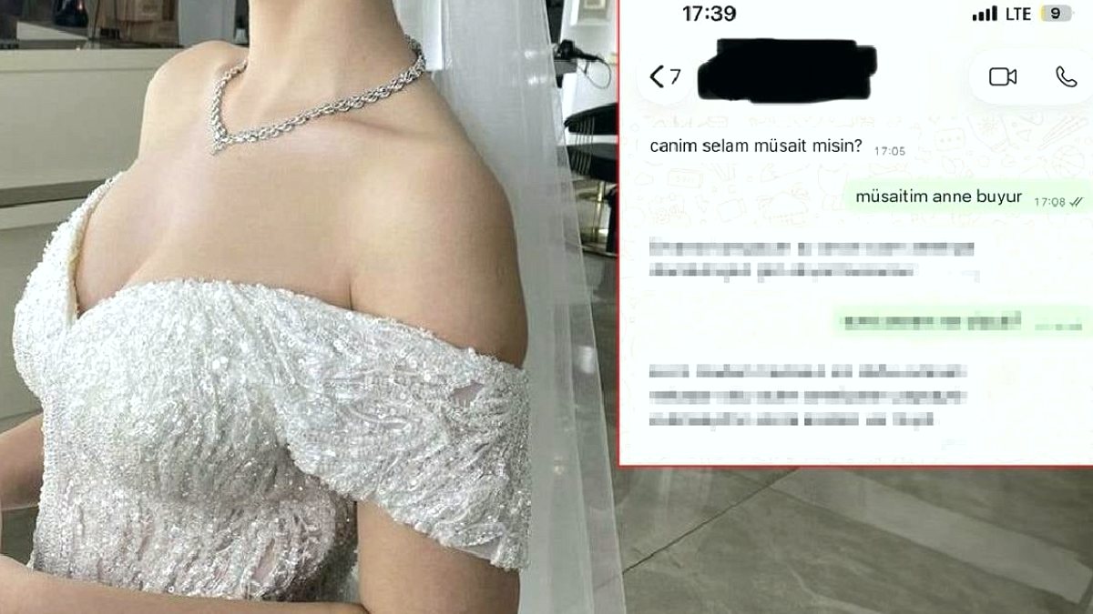 Yeni evli geline kaynanasından skandal mesaj