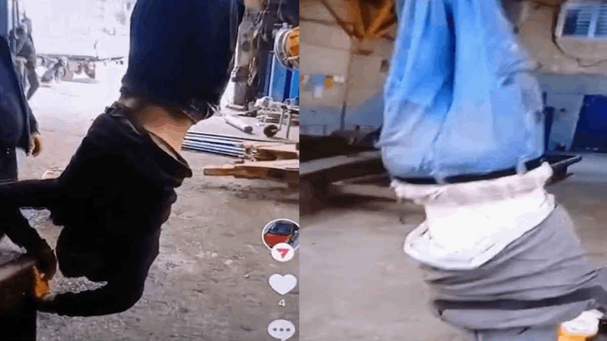 Engelli Hamza'ya vinçle eziyet ettiler: Serbest kaldılar