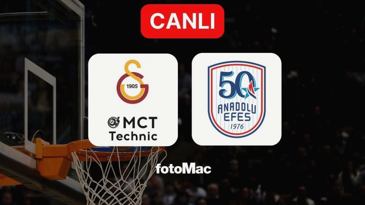 Galatasaray MCT Technic - Anadolu Efes maçı saat kaçta, hangi kanalda?