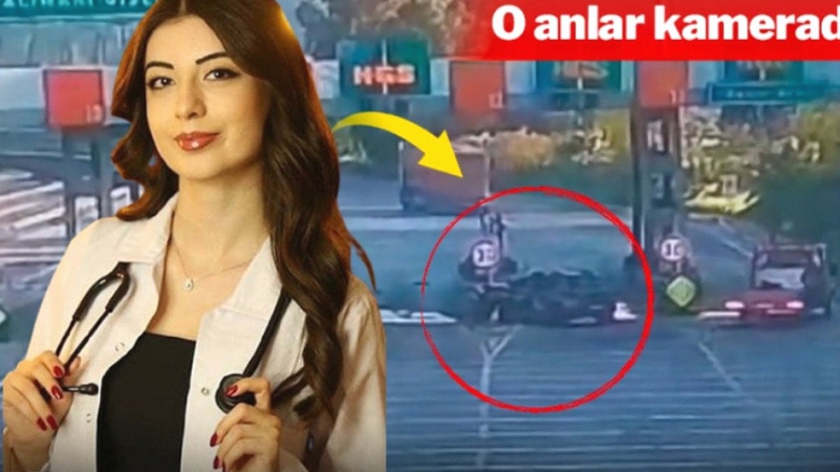 Genç doktor ölüme böyle gitmiş: Yürek dayanmayan anlar kamerada