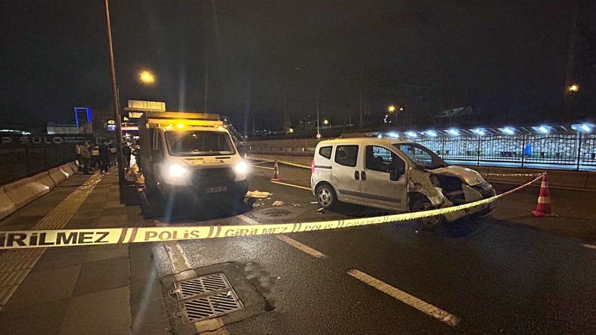 Ankara’da hafif ticari araç ile motosiklet çarpıştı: 1 yaralı