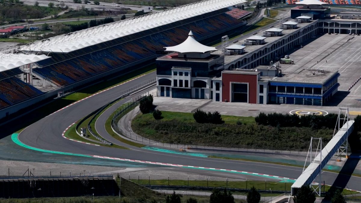Türkiye 15 yıl sonra F1'e geri dönüyor: Pistin son hali havadan görüntülendi