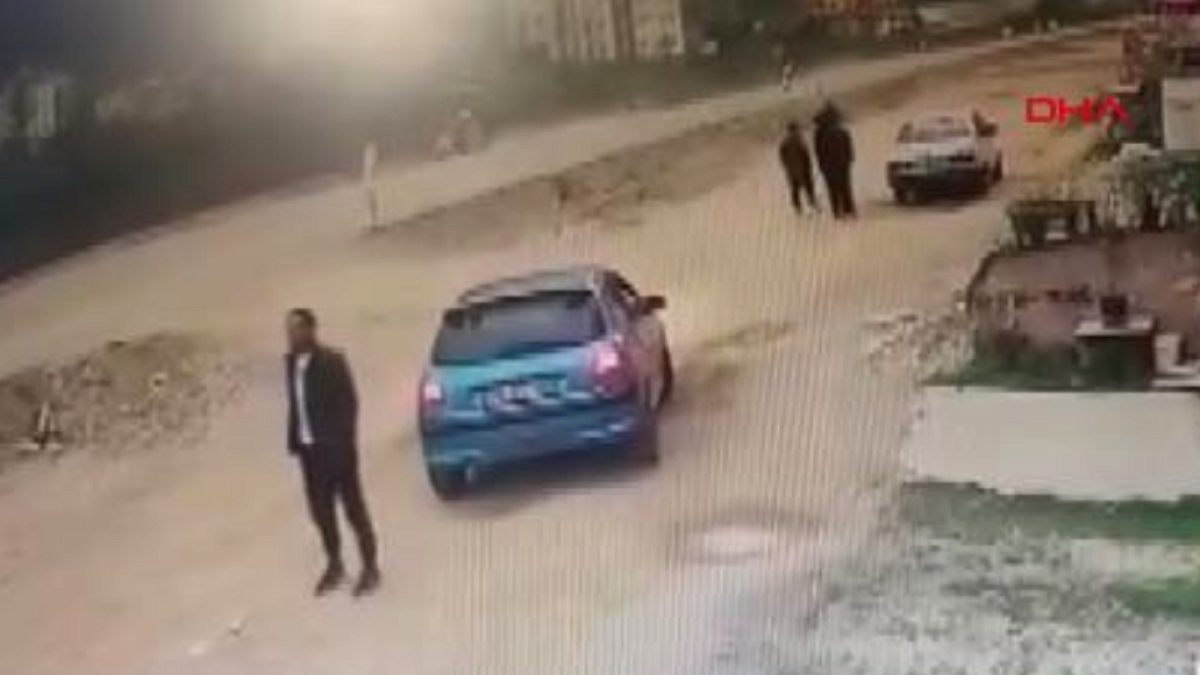 Giresun'da dehşet anları! Önce tartıştı, sonra aracıyla metrelerce sürükledi