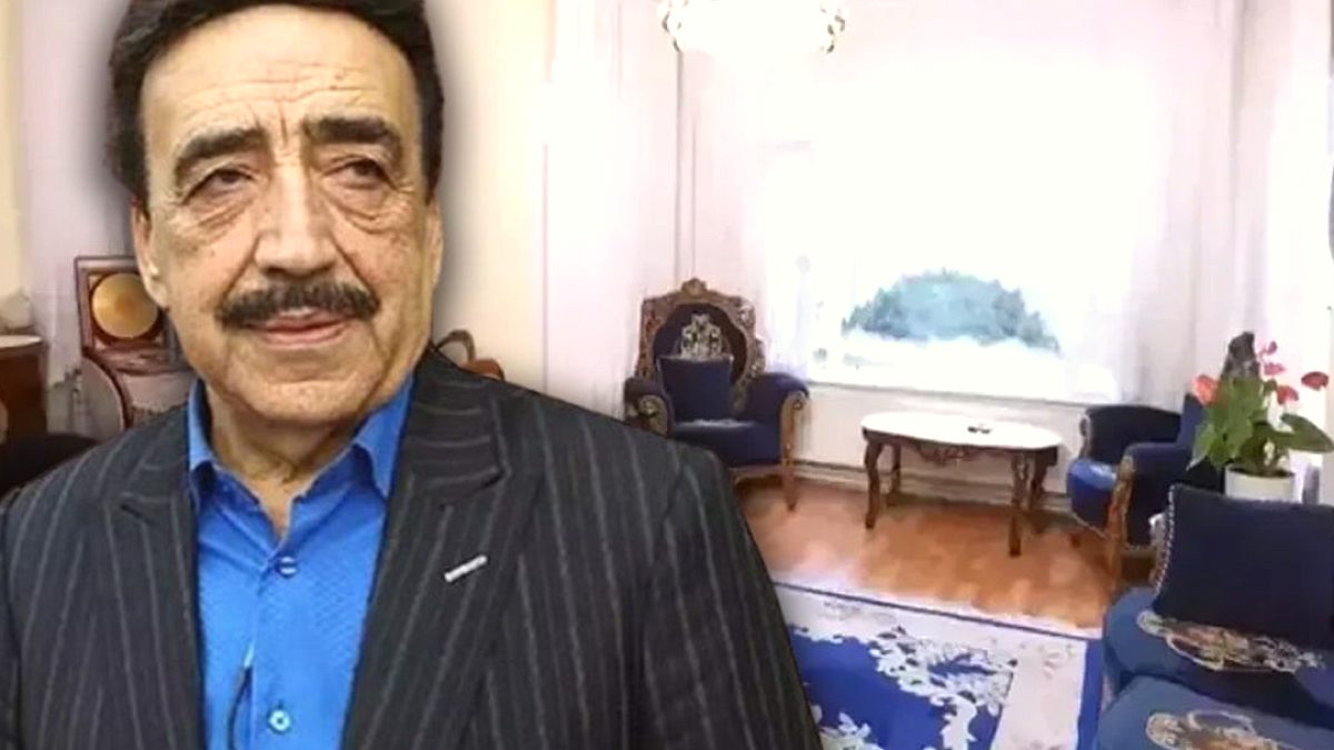 Arabesk müziğin efsane isminin 3+1 dairedeki mütevazı yaşamı dikkat çekti