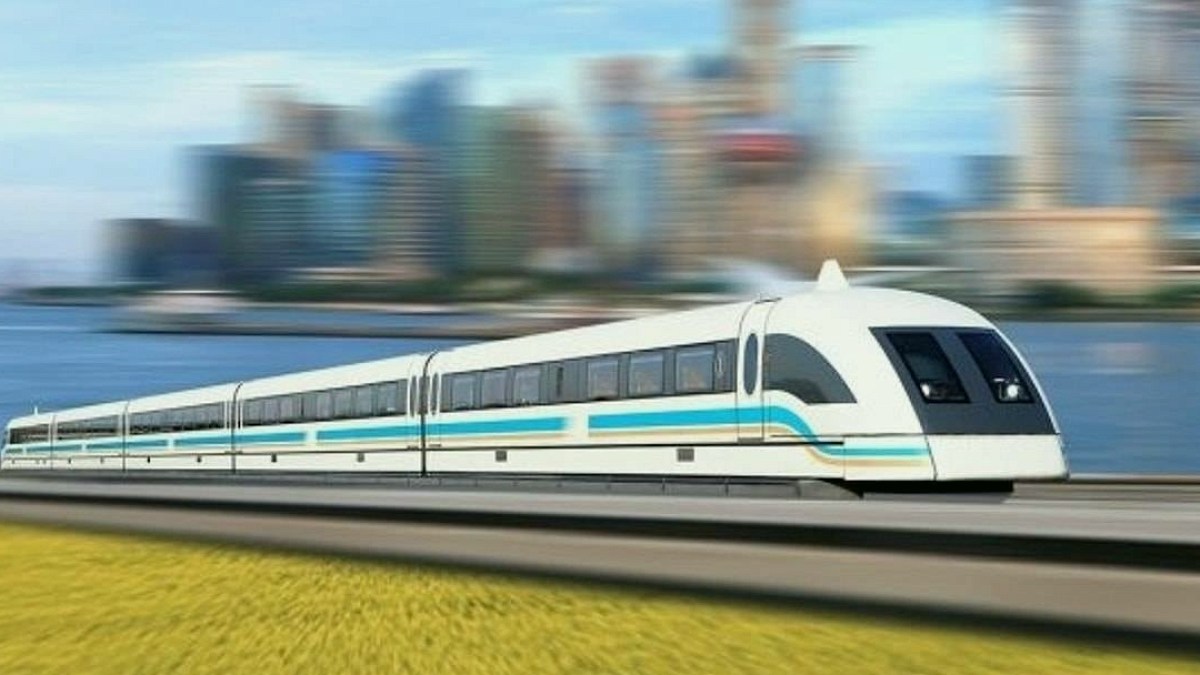 460 km hızla raylara temas etmeden havada süzülüyor: 45 dakikalık yol 7 dakikaya düştü