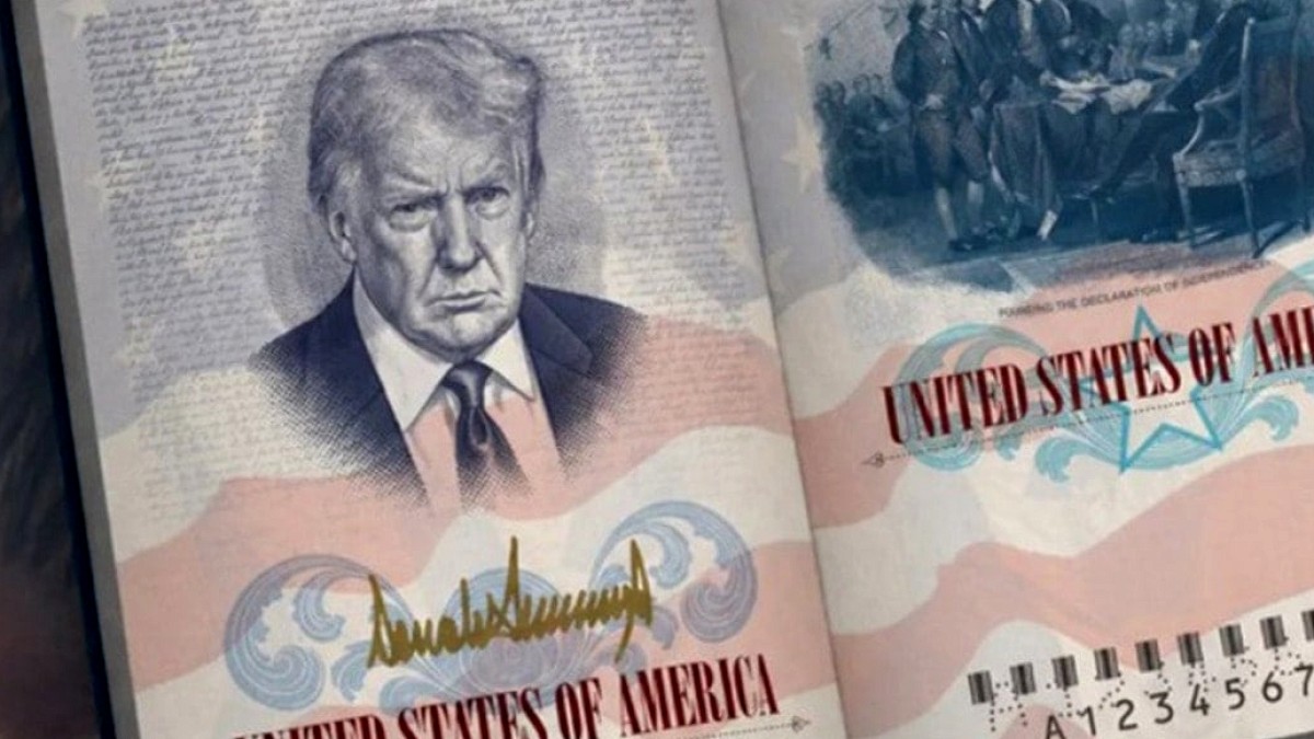 Pasaportlara Trump'ın portresi basılacak