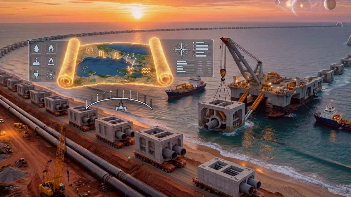 13 ülke 5.660 kilometrelik dev boru hattıyla birbirine bağlanıyor