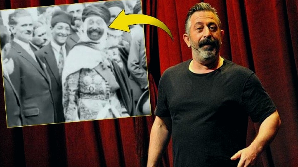 Sosyal medyada ikiz şaşkınlığı: Cem Yılmaz ile Fas Sultanı arasındaki 100 yıllık benzerlik