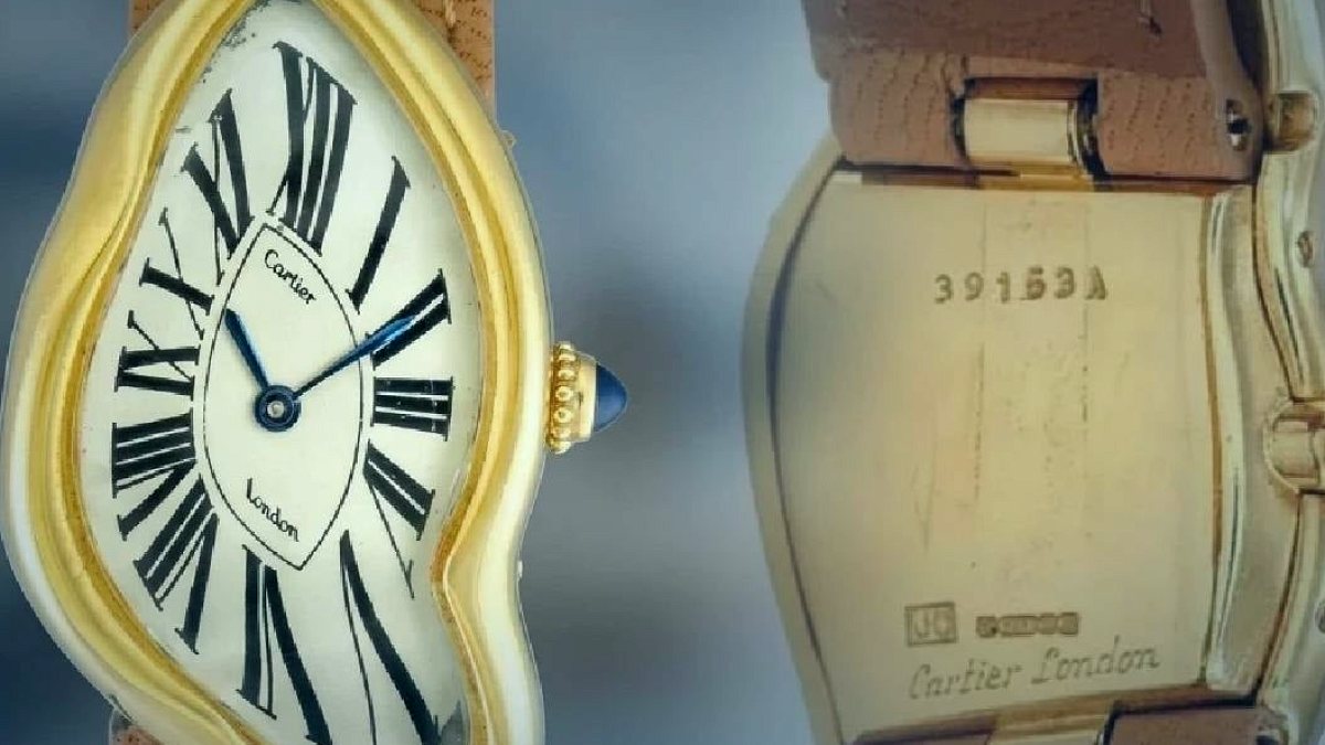 Erimiş görünümlü saat servet değerinde: Dünyada sadece üç tane var