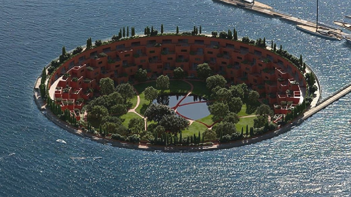 Gölün ortasına yeni bir şehir inşa edecekler