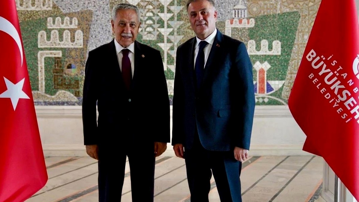 Bülent Arınç'tan CHP'li Nuri Aslan'a ziyaret