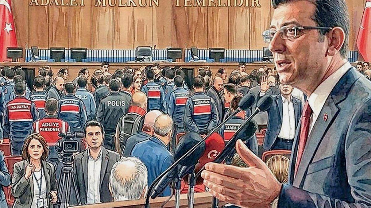 İBB davası gergin başladı! İmamoğlu’ndan salonu terk eden  mahkeme heyetine "Kaçıyorsunuz"
