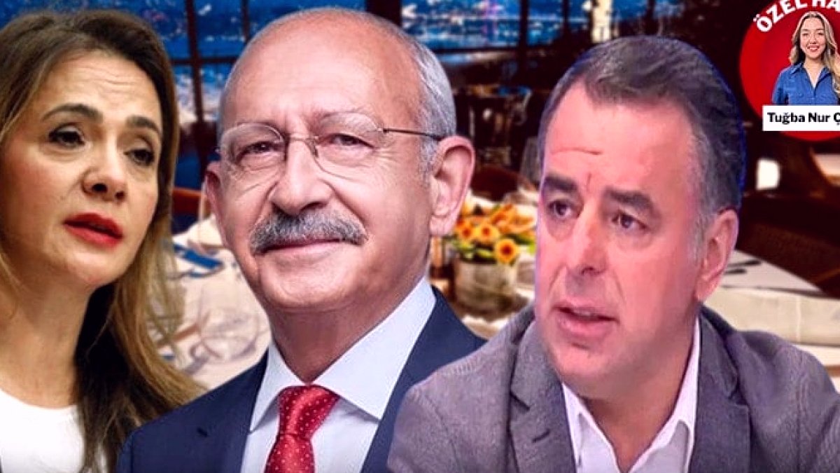 'Gizli' denilen buluşma düğün yemeği çıktı!