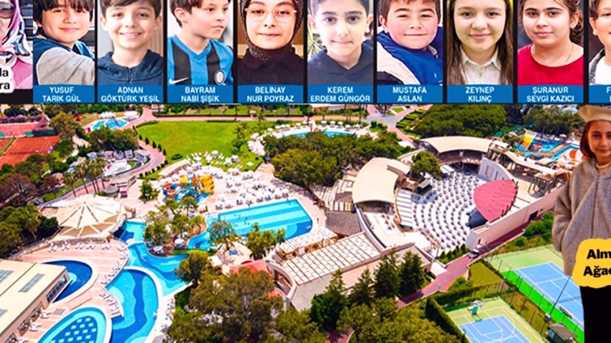 Acıyı unutup lüks otele kapandılar