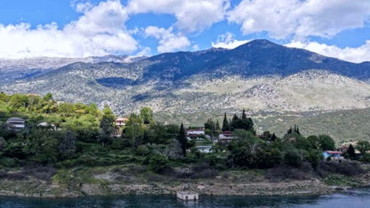 Rezervuar dolunca tarihi köy battı