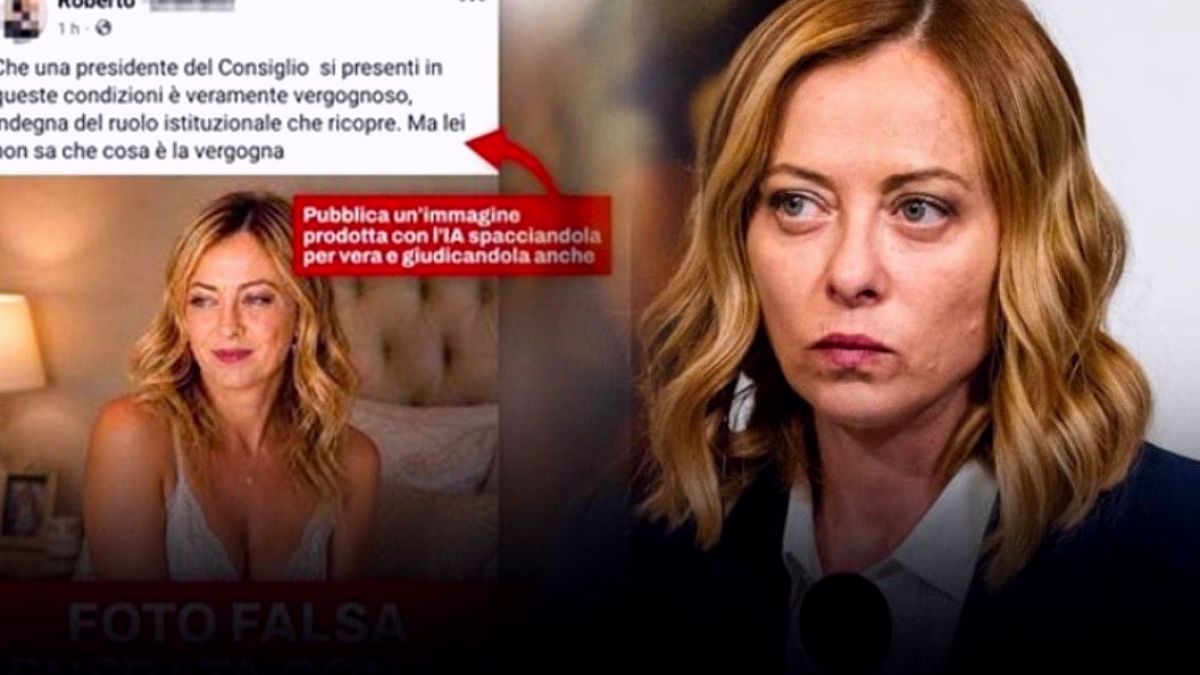 İtalya Başbakanı Meloni o fotoğraf hakkında konuştu