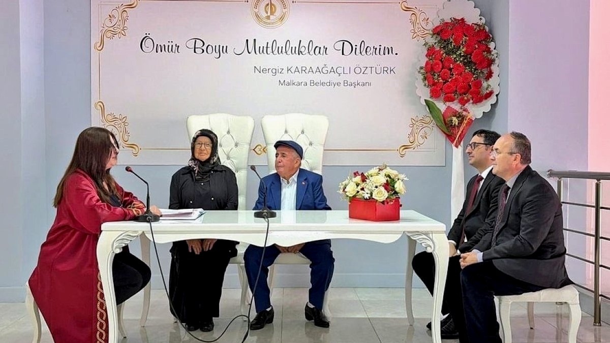 Huzurevinde tanışan çift, hayatlarını birleştirdi