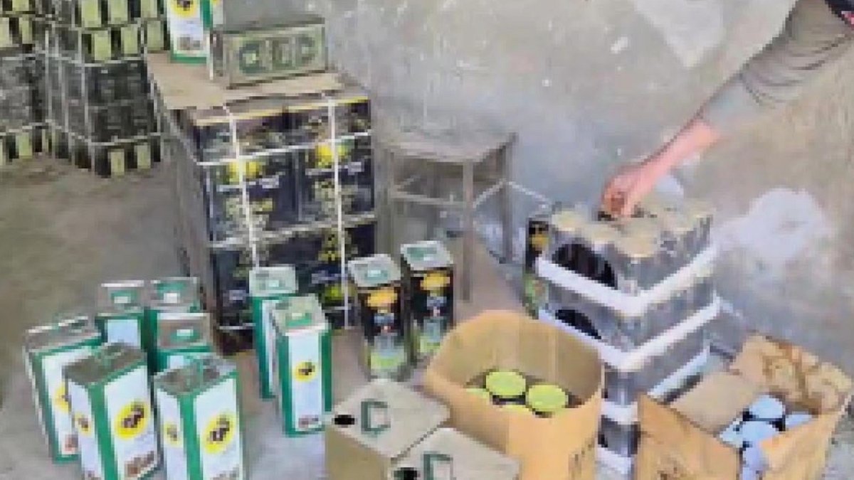 Sahte zeytinyağı operasyonu! Depo sahibine 1 milyon 834 bin ceza