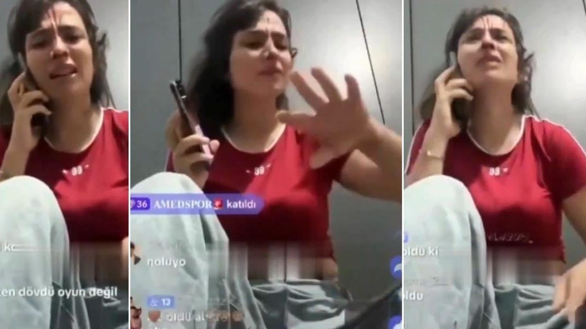 Tiktok'ta akılalmaz yayın! Polis baskın yaptı, gördüklerine inanamadı