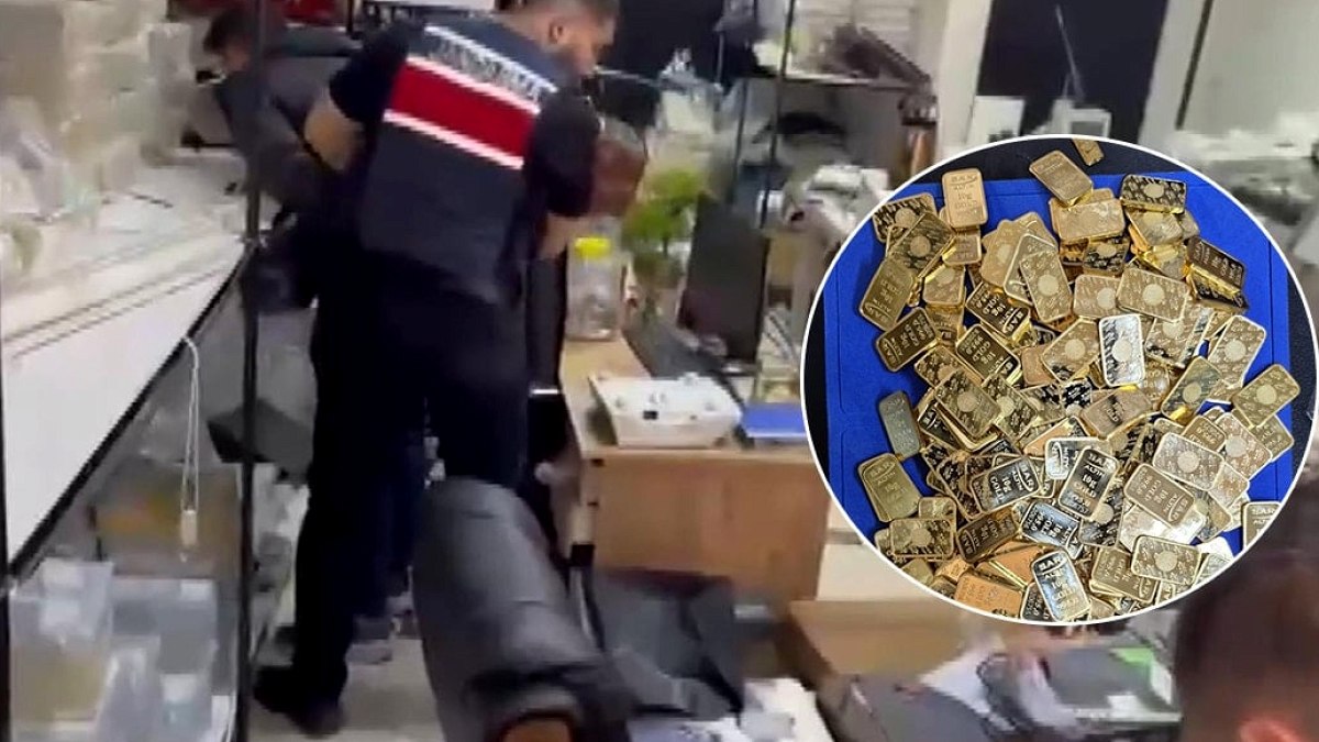 İstanbul'da jandarma baskınında ortaya çıktı: 1, 5 ve 10 gramlık sahte altınlar