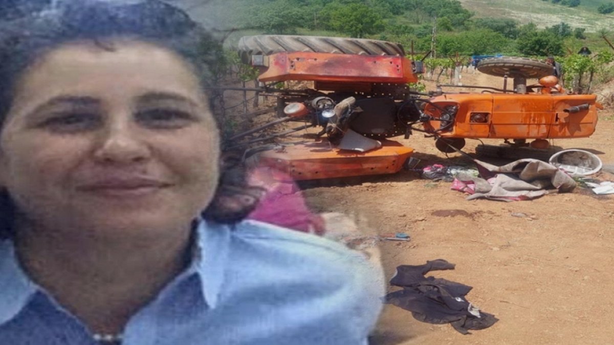 Traktör şarampole uçtu: Sürücü yaralandı, eşi öldü