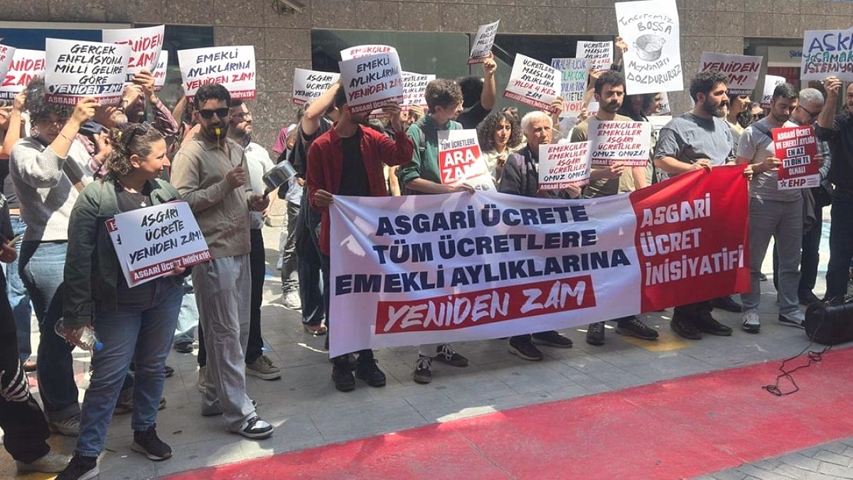 Tencere tavalı asgari ücret ve emekli maaşı eylemi