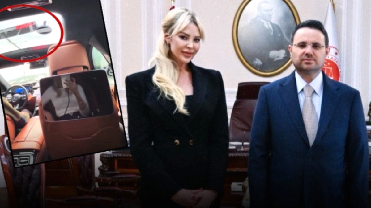 Yandaş avukat, çakarı fark edilince paylaşımı apar topar sildi