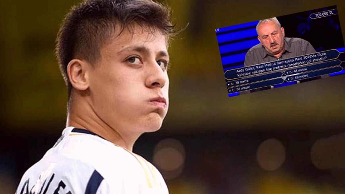 Kim Milyoner Olmak İster'de 200 bin TL'lik Arda sorusu