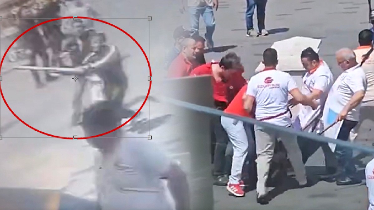 Taksim'de Dönerciye Saldıranlara Meydan Dayağı: Kavgaya Karışanlar Gözaltında