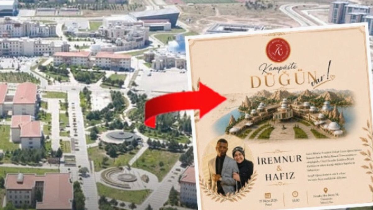 Üniversite Kampüsünde Sıra Dışı Bir Düğün: Öğrenciler Sahne Alacak
