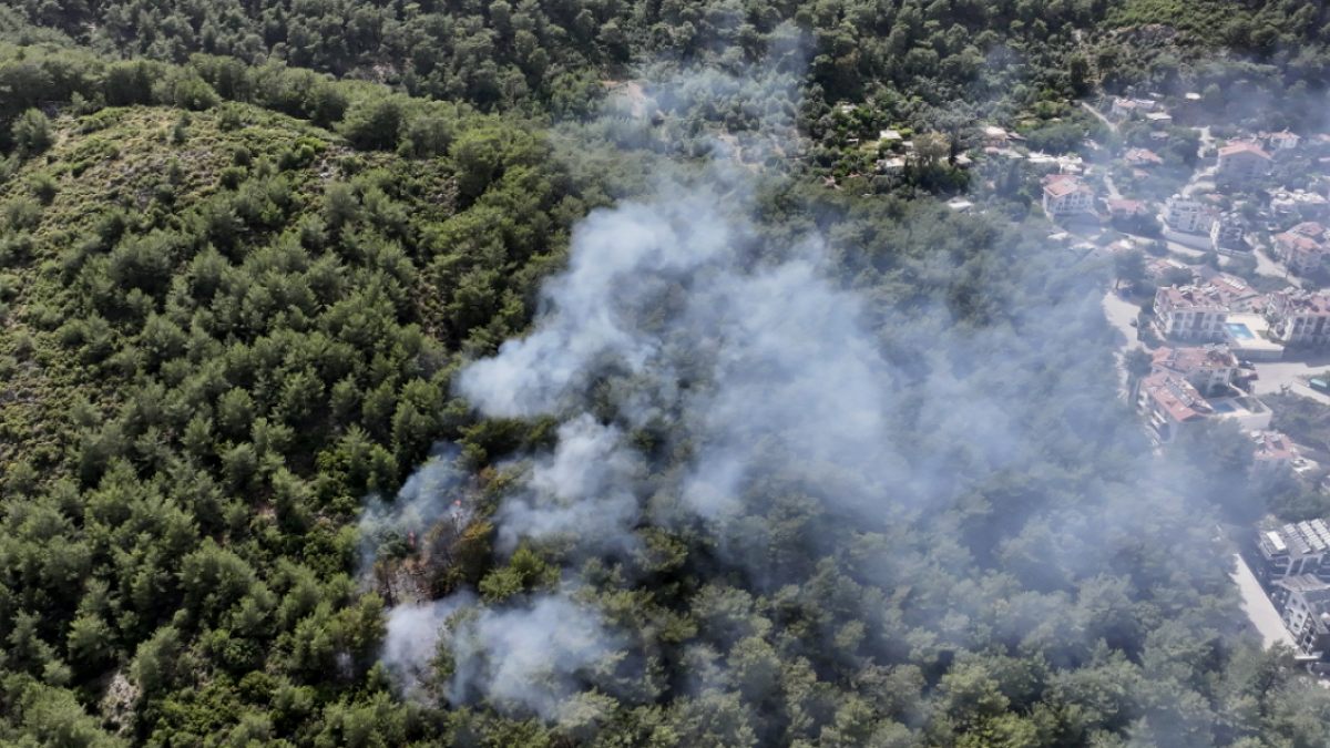 Fethiye'de Orman Yangını: Ekipler Alevlerle Mücadele Ediyor