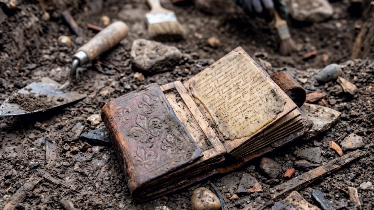 Orta Çağ'dan Kalma 800 Yıllık Balmumu Defter Tarihi Gün Yüzüne Çıktı