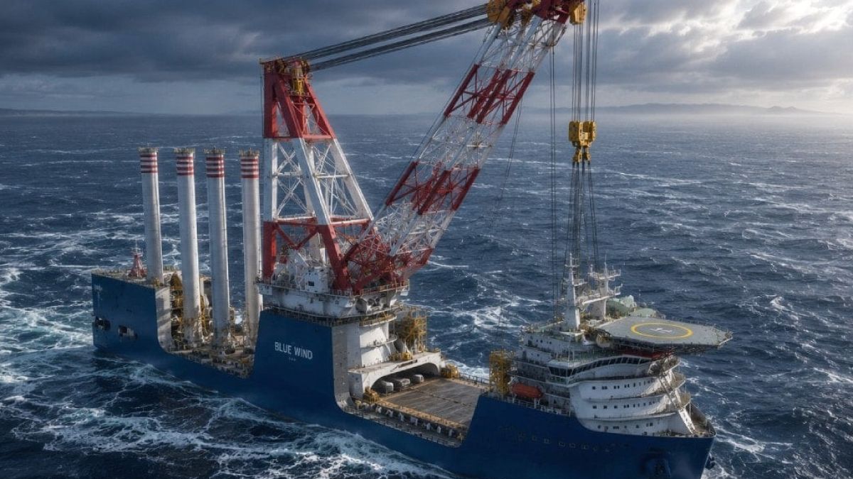 Japonya'dan Rüzgar Enerjisi Devrimi: 5 Bin Tonluk Vinç Gemisiyle Açık Denizlere Yeni Bir Soluk
