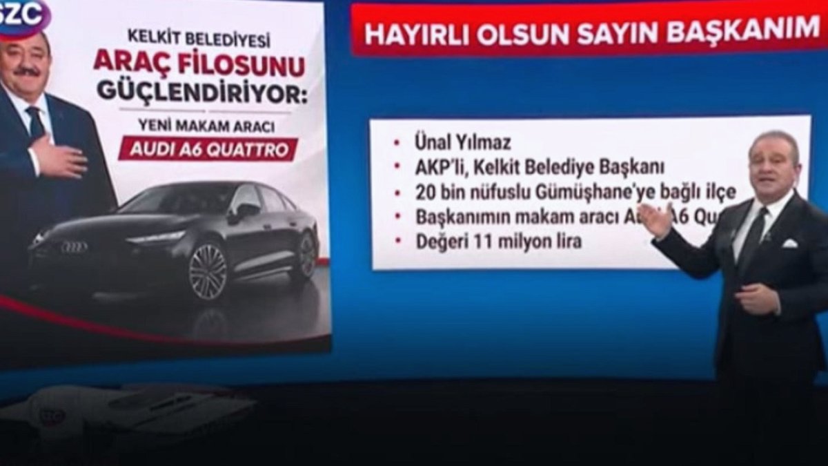 20 Bin Nüfuslu İlçeye 11 Milyonluk Makam Aracı Tepkisi
